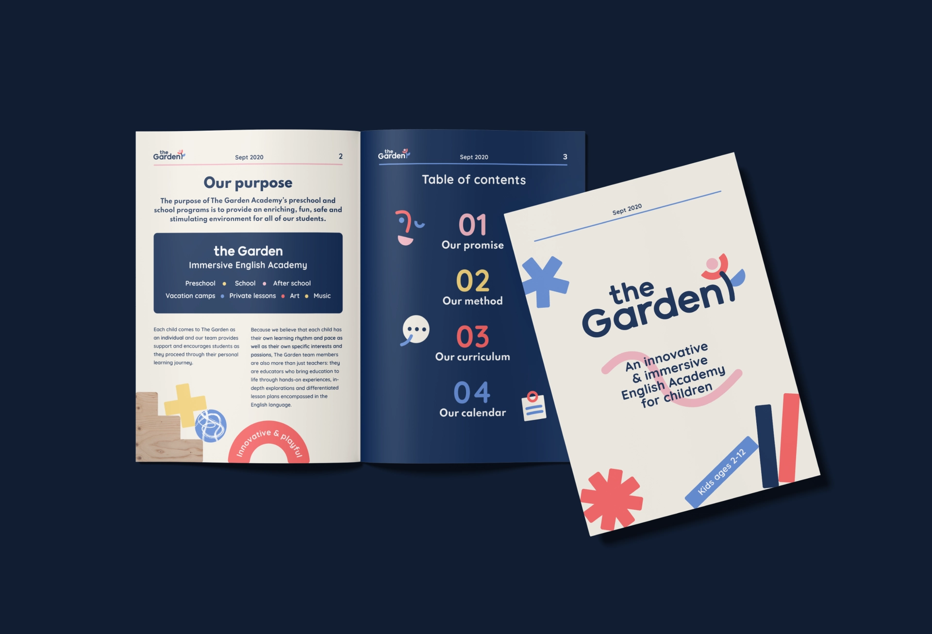 The garden livret